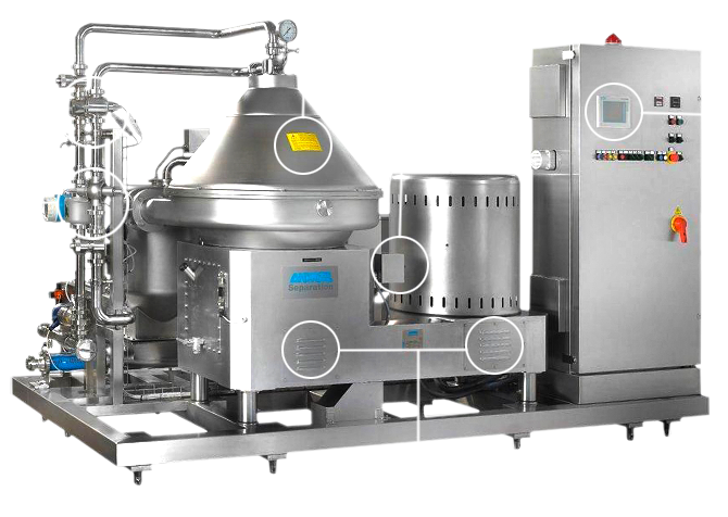 Wirówka do soków mętnych